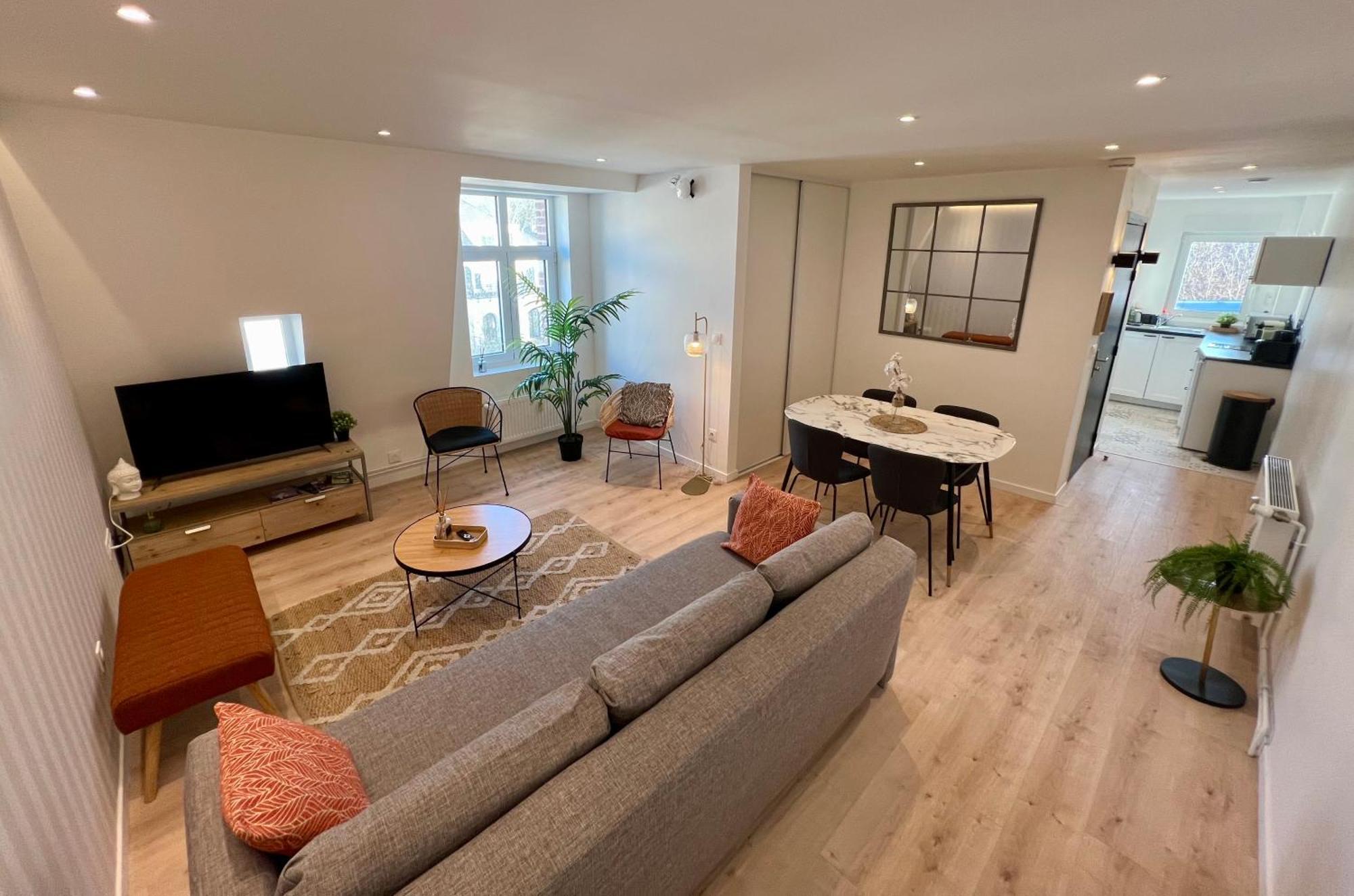 Les Appartements De L'Hippodrome 朗贝萨尔 外观 照片