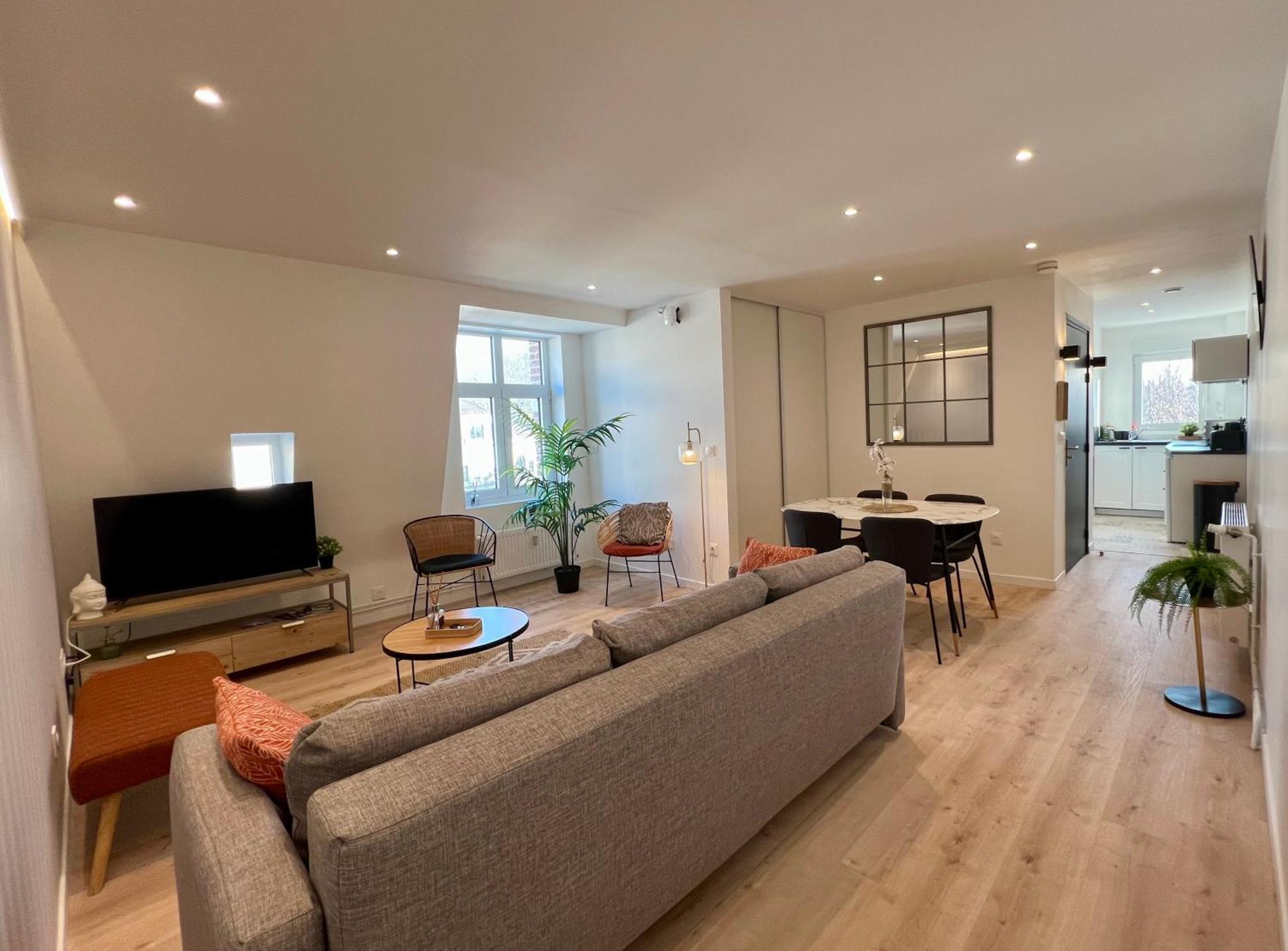 Les Appartements De L'Hippodrome 朗贝萨尔 外观 照片